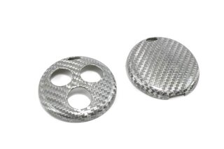Mercedes Benz SMART Schlüsselcover Alutex Carbon