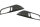 Mercedes Benz SLK R172 Innentürgriffcover Carbon