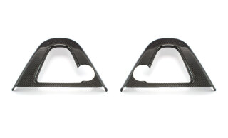 Mercedes Benz SLK R172 Kopfstützen Cover hinten Carbon