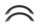 Mercedes Benz SLK R172 Lenkrad Cover oben Carbon