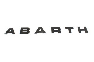Abarth 500 595 Kühlergrill Buchstaben Carbon