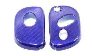 Maserati Schlüsselcover Carbon blau
