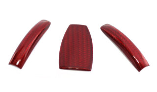 Mercedes Benz SLK R172 Schlüsselcover Carbon rot