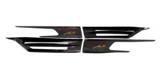Mercedes Benz SLK R172 extreme Acute Kotflügel Lufteinlass Carbon