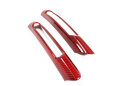 Mercedes Benz SLK R172 Tagfahrlicht Cover Frontstoßstange rot Carbon