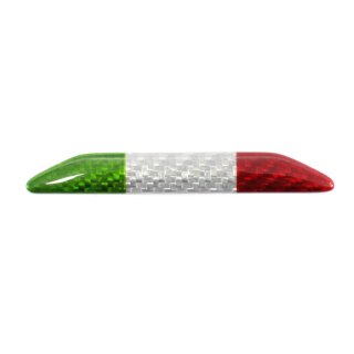 Alfa Romeo 4C Koshi Lenkrad Badge Tricolore Carbon