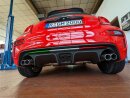 Abarth 595 Diffusor Lippe Tricolore Carbon
