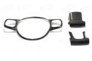 Abarth 595 Lenkrad Cover schwarz Carbon