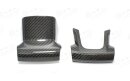Abarth 595 Lenkradcover schwarz Carbon