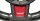 Abarth 595 Lenkrad unteres Inlay rot Carbon