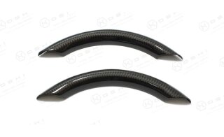 Abarth 595 Lenkradcover oben Carbon