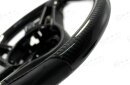 Abarth 595 Lenkradcover oben Carbon