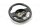 Abarth 595 Lenkrad Cover oben Carbon