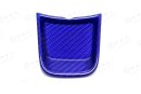 Abarth 595 Lenkrad unteres Inlay blau Carbon