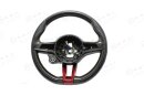 Alfa Romeo Giulia Stelvio QV Lenkradcover oben Carbon
