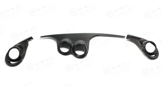 Alfa Romeo 4C Koshi Lüftungsdüsen Kunststoff Armaturenbrett Cover Carbon