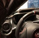 Alfa Romeo 4C Koshi Lüftungsdüsen Kunststoff Armaturenbrett Cover Carbon