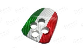 Alfa Romeo 4C MTA Cover italienische Flagge Carbon