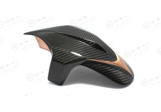 Harley Davidson V-ROD Kotflügel vorne pink gold Carbon