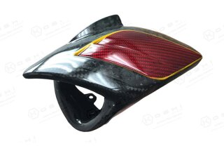 Harley Davidson V-ROD Frontscheinwerfer Shark Design Carbon