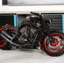 Harley Davidson V-ROD Hitzeschutzblech Carbon