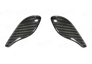 Abarth 595 Lenkrad Daumengriff Cover Carbon
