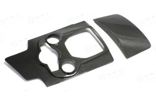 Alfa Romeo Giulia Mittelkonsole Cover Carbon
