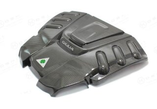 Alfa Romeo Giulia QV Motorabdeckung Carbon