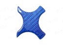 Abarth 500 595 Cabrio Koshi MTA Zentral Cover blau Carbon
