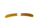 Abarth 500 595 Koshi Schaltwippen gelb Carbon