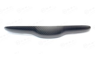 Abarth 500 595 Heckklappe Griff Cover schwarz matt Carbon