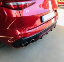Alfa Romeo Stelvio QV Koshi Diffusor rot Carbon