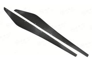 Abarth 500 595 Seitenschweller Flaps Carbon