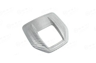 Alfa Romeo Giulia Stelvio Schaltkulisse Cover weiß Carbon