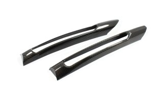 Mercedes Benz SLK R172 Tagfahrlicht Cover Frontstoßstange Carbon