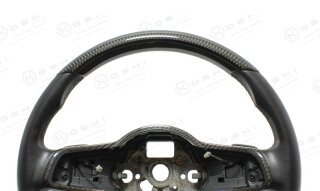 VW Golf 7 GTI Lenkradcover oben schwarz Carbon