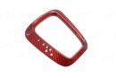 Alfa Romeo Giulietta Schaltkulisse Cover rot Carbon