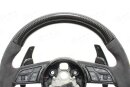Audi RS3 RS4 Lenkrad Cover oben Carbon