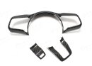 Jaguar F-Type R abgeflacht Lenkrad Cover Carbon