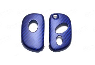 Maserati Schlüsselcover Carbon mattblau
