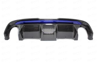 Abarth 500 Diffusor 595 Restyling blau Combo Carbon