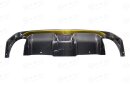 Abarth 500 595 Koshi Diffusor gelb Combo Carbon