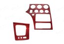 Alfa Romeo Brera 159 Koshi Mittelkonsole Cover rot Carbon