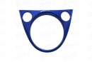 Abarth 595 Schaltkulisse Cover blau Carbon