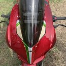 Ducati Panigale V4 S Koshi Abdeckung für Spiegelhalterung italian flag Carbon
