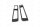 Abarth 500 595 Griffmulde innen Cover Carbon