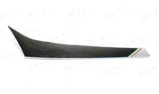 Alfa Romeo Giulia Armaturenbretteinsatz Cover Tricolore Carbon