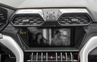 Lamborghini Urus Armaturenbrett Bildschirm Cover Carbon