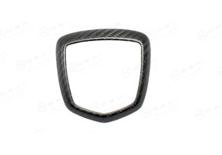 Abarth 500 595 Emblem Heck Carbon matt schwarz