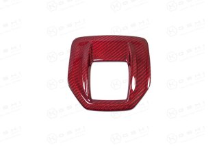 Alfa Romeo Stelvio Schaltkulisse Cover rot Carbon